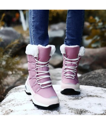 Botas de mujer con cordones cálidas Teckoo Vous souhaitez 