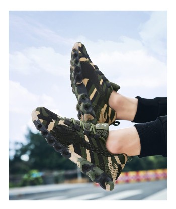 Zapatos Ortopédicos Mujer Camuflaje Transpirable Militar 2024