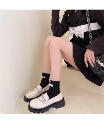 mocasín ortopédico de mujer con cuñas estilo rock Découvrez la collection