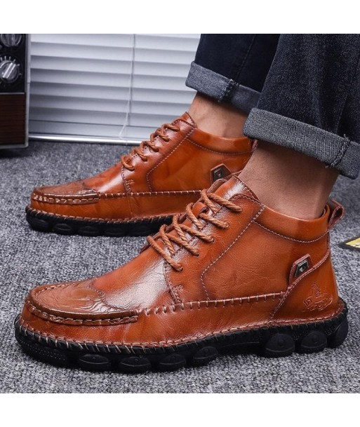 Julian - Zapatos ortopédicos para hombre en piel de moda Les magasins à Paris