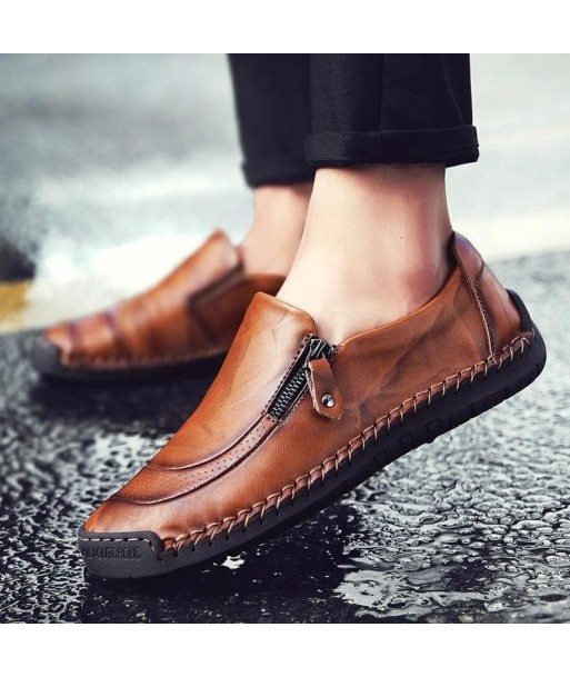 Zapatos de cuero ortopédicos de moda para hombres - Joel 2024