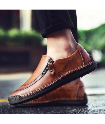 Zapatos de cuero ortopédicos de moda para hombres - Joel 2024