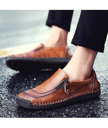 Zapatos de cuero ortopédicos de moda para hombres - Joel 2024