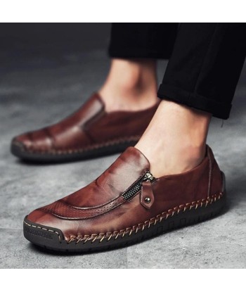 Zapatos de cuero ortopédicos de moda para hombres - Joel 2024