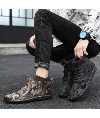 Zapatos ortopédicos de hombre de camuflaje de moda - Saux - Les êtres humains sont 