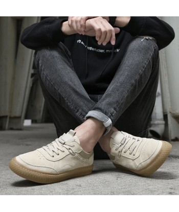 Zapatos Ortopédicos Casual para Hombre en Ante con Suela Texturizada - Maxwell - les ctes