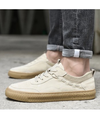 Zapatos Ortopédicos Casual para Hombre en Ante con Suela Texturizada - Maxwell - les ctes