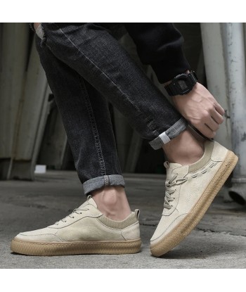 Zapatos Ortopédicos Casual para Hombre en Ante con Suela Texturizada - Maxwell - les ctes