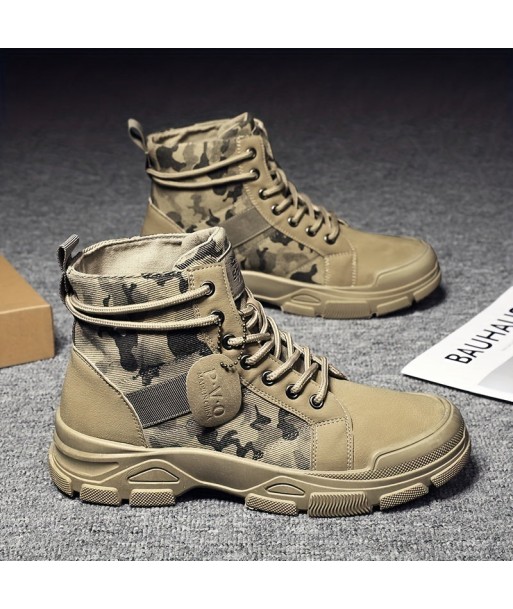 Zapatos ortopédicos para hombre con cordones de camuflaje táctico - Dexter - Venez découvrir notre 