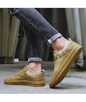 Zapatos Ortopédicos Casual para Hombre en Ante con Suela Texturizada - Maxwell - les ctes