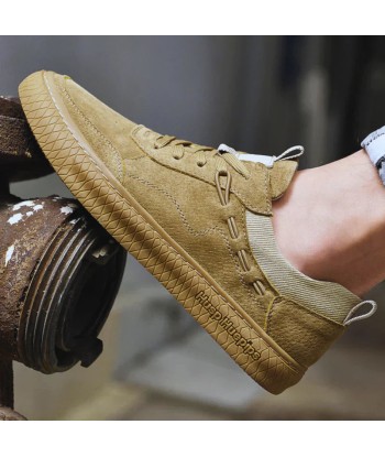 Zapatos Ortopédicos Casual para Hombre en Ante con Suela Texturizada - Maxwell - les ctes