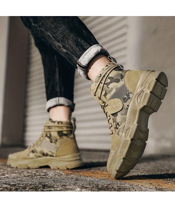 Zapatos ortopédicos para hombre con cordones de camuflaje táctico - Dexter - Venez découvrir notre 