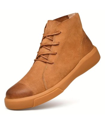 Zapatos Ortopédicos para Hombre con Cordones de Piel - AcrosBoots la colonne vertébrale