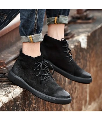 Zapatos Ortopédicos para Hombre con Cordones de Piel - AcrosBoots la colonne vertébrale