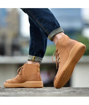 Zapatos Ortopédicos para Hombre con Cordones de Piel - AcrosBoots la colonne vertébrale