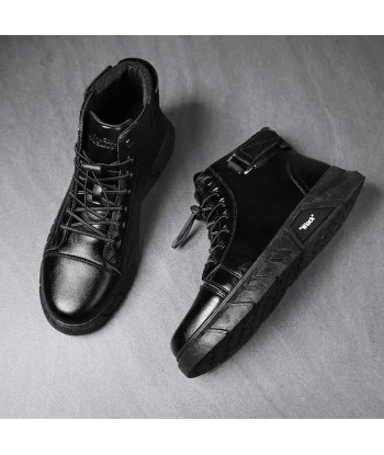 Zapatos ortopédicos para hombre High Top Wlack outlet